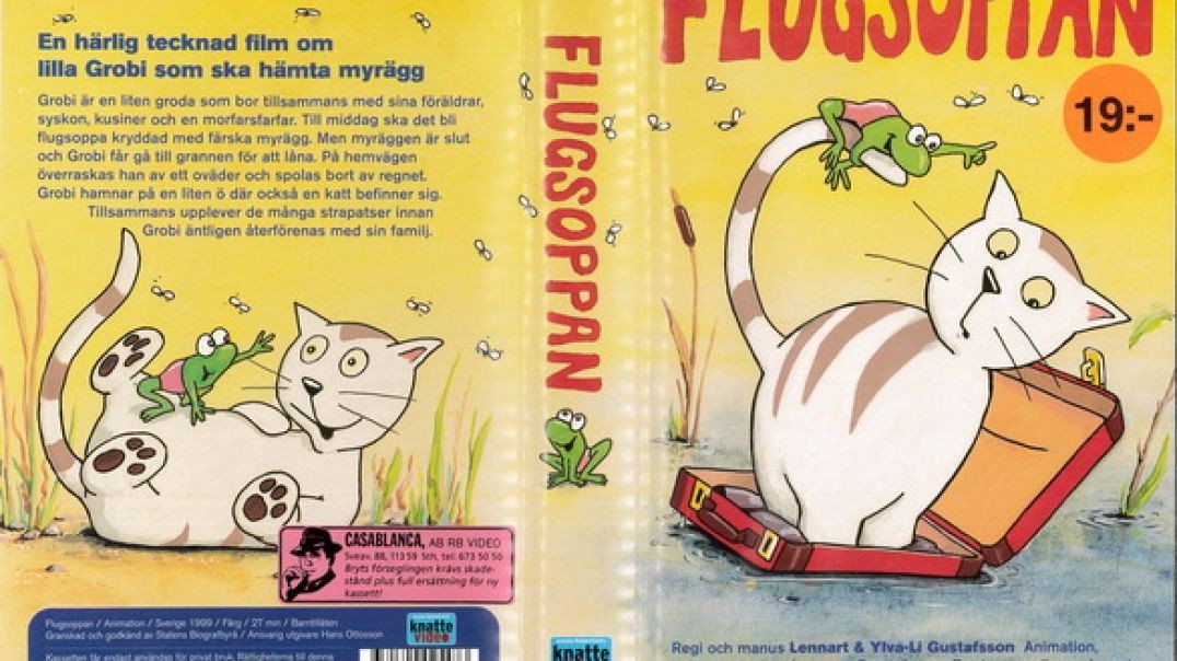 ⁣Tecknat Barn Svenska:Flugsoppan (1999) DVDRIPPEN (Svenska) Hela Filmen (3D)